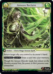 Aenean Reclaim (Interference Curio Foil) - 175 - Uncommon - .asphodel/paradise