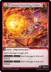 Aenean Scorching Comet (Interference Curio Foil) - 107 - Common - .asphodel/paradise
