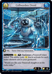 Cellwarden Droid (Interference Curio Foil) - 150 - Uncommon - .asphodel/paradise