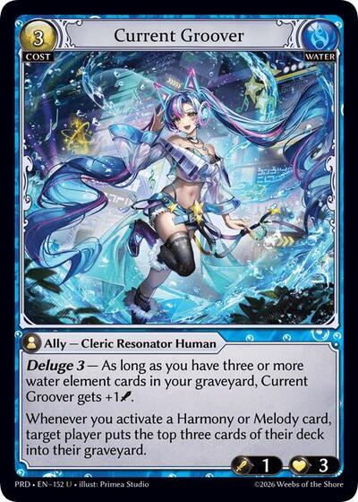 Current Groover (Interference Curio Foil) - 152 - Uncommon - .asphodel/paradise