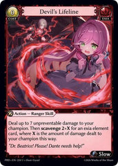 Devil's Lifeline (Interference Curio Foil) - 224 - Uncommon - .asphodel/paradise