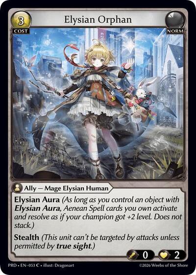 Elysian Orphan (Interference Curio Foil) - 053 - Common - .asphodel/paradise