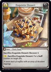 Exquisite Dessert (Interference Curio Foil) - 058 - Common - .asphodel/paradise
