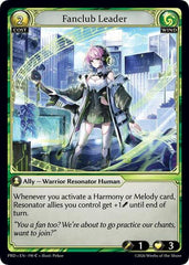 Fanclub Leader (Interference Curio Foil) - 190 - Common - .asphodel/paradise