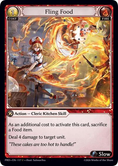 Fling Food (Interference Curio Foil) - 117 - Uncommon - .asphodel/paradise