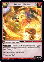 Focused Flames (Interference Curio Foil) - 118 - Common - .asphodel/paradise