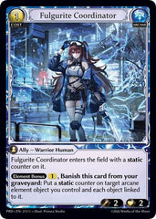 Fulgurite Coordinator (Interference Curio Foil) - 213 - Uncommon - .asphodel/paradise