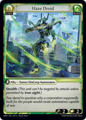 Haze Droid (Interference Curio Foil) - 193 - Uncommon - .asphodel/paradise