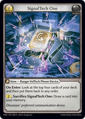 SignalTech One (Interference Curio Foil) - 086 - Common - .asphodel/paradise