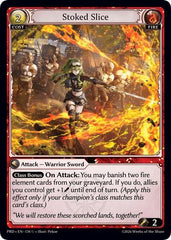 Stoked Slice (Interference Curio Foil) - 134 - Uncommon - .asphodel/paradise