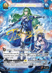 Arrest Lightning - 049 - Collector Super Rare - .asphodel/paradise Starter Decks