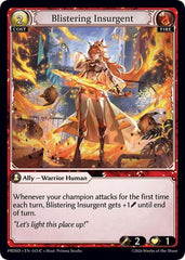 Blistering Insurgent - 033 - Common - .asphodel/paradise Starter Decks
