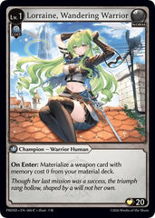 Lorraine, Wandering Warrior - 006 - Common - .asphodel/paradise Starter Decks