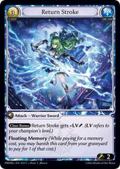 Return Stroke - 053 - Uncommon - .asphodel/paradise Starter Decks