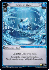 Spirit of Water - 002 - Common - .asphodel/paradise Starter Decks