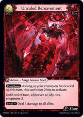 Unruled Bereavement - 061 - Rare - .asphodel/paradise Starter Decks