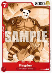 Kingdew - OP17-006 - Common (Pandaman Art) - The World's Strongest Warriors