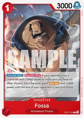 Fossa - OP17-010 - Common - The World's Strongest Warriors