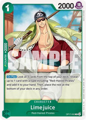 Limejuice - OP17-032 - Rare - The World's Strongest Warriors