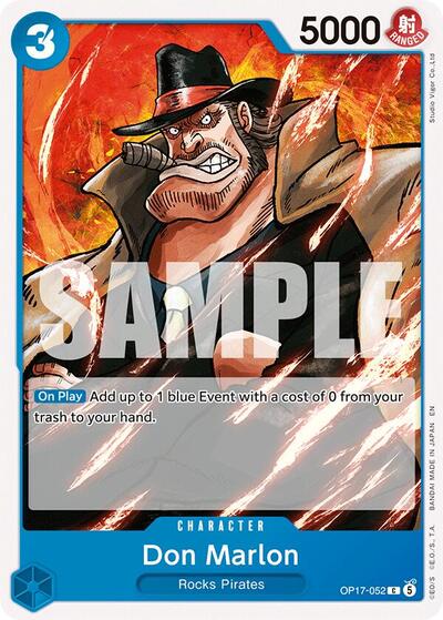 Don Marlon - OP17-052 - Common - The World's Strongest Warriors