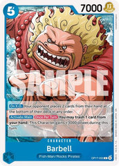 Barbell - OP17-053 - Common - The World's Strongest Warriors