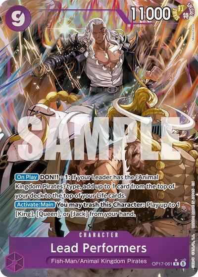Lead Performers - OP17-061 - Rare (Alternate Art) - The World's Strongest Warriors