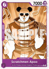 Scratchmen Apoo - OP17-070 - Common (Pandaman Art) - The World's Strongest Warriors