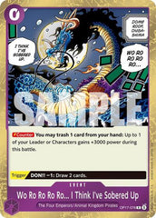 Wo Ro Ro Ro Ro... I Think I've Sobered Up - OP17-076 - Rare - The World's Strongest Warriors