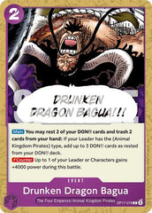 Drunken Dragon Bagua - OP17-078 - Common - The World's Strongest Warriors
