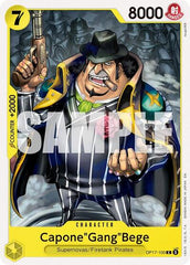 Capone"Gang"Bege - OP17-100 - Common - The World's Strongest Warriors