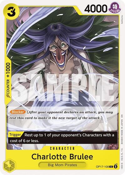 Charlotte Brulee - OP17-108 - Common - The World's Strongest Warriors