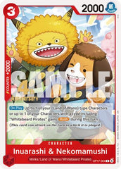 Inuarashi & Nekomamushi - OP17-004 - Common - The World's Strongest Warriors Release Event Cards