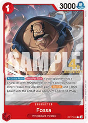 Fossa - OP17-010 - Common - The World's Strongest Warriors Release Event Cards