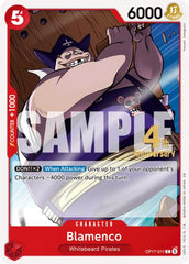 Blamenco - OP17-011 - Common - The World's Strongest Warriors Release Event Cards