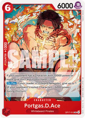 Portgas.D.Ace - OP17-013 - Uncommon - The World's Strongest Warriors Release Event Cards