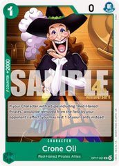 Crone Oli - OP17-021 - Uncommon - The World's Strongest Warriors Release Event Cards