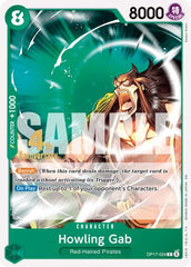 Howling Gab - OP17-024 - Common - The World's Strongest Warriors Release Event Cards
