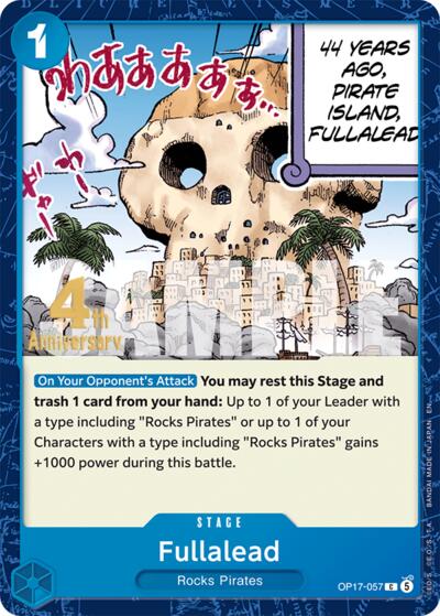 Fullalead - OP17-057 - Common - The World's Strongest Warriors Release Event Cards