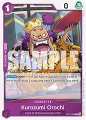 Kurozumi Orochi - OP17-066 - Common - The World's Strongest Warriors Release Event Cards