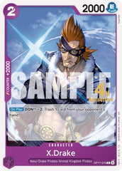 X.Drake - OP17-075 - Common - The World's Strongest Warriors Release Event Cards