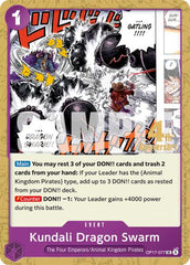 Kundali Dragon Swarm - OP17-077 - Uncommon - The World's Strongest Warriors Release Event Cards