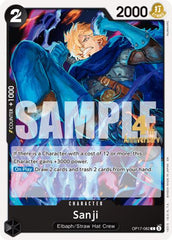 Sanji - OP17-082 - Common - The World's Strongest Warriors Release Event Cards