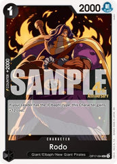 Rodo - OP17-094 - Uncommon - The World's Strongest Warriors Release Event Cards