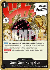 Gum-Gum Kong Gun - OP17-098 - Common - The World's Strongest Warriors Release Event Cards