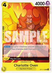 Charlotte Oven - OP17-102 - Uncommon - The World's Strongest Warriors Release Event Cards