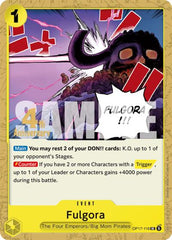 Fulgora - OP17-116 - Uncommon - The World's Strongest Warriors Release Event Cards