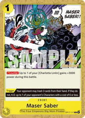 Maser Saber - OP17-117 - Common - The World's Strongest Warriors Release Event Cards