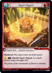 Agni's Signet - 025 - Common - .asphodel/paradise Draft Pack