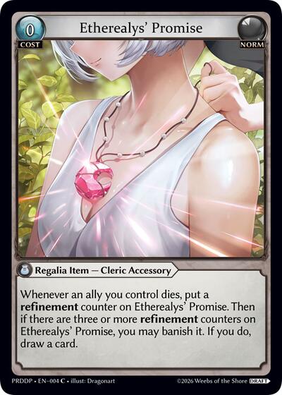 Etherealys' Promise - 004 - Common - .asphodel/paradise Draft Pack