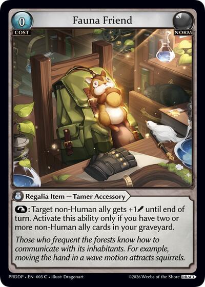 Fauna Friend - 005 - Common - .asphodel/paradise Draft Pack